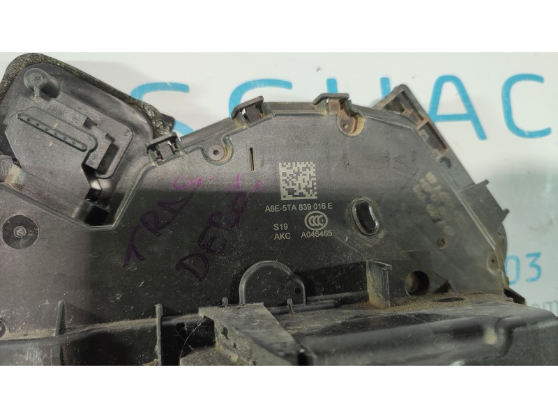 CERRADURA PUERTA TRASERA DERECHA 5TA839016E  - imagen 3