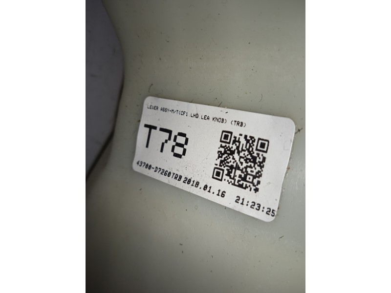 PALANCA CAMBIO 43700D7260  - imagen 2