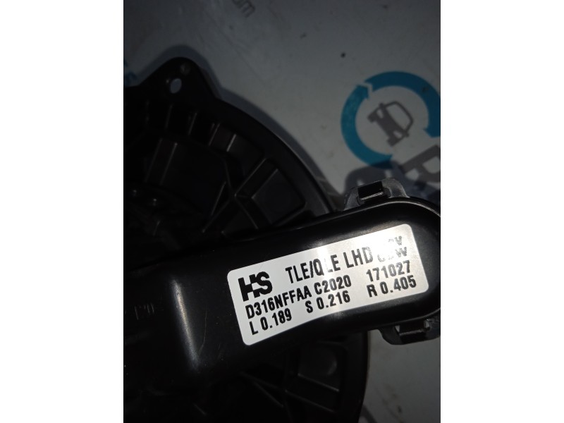 VENTILADOR CALEFACCION D316NFFAA  - imagen 3