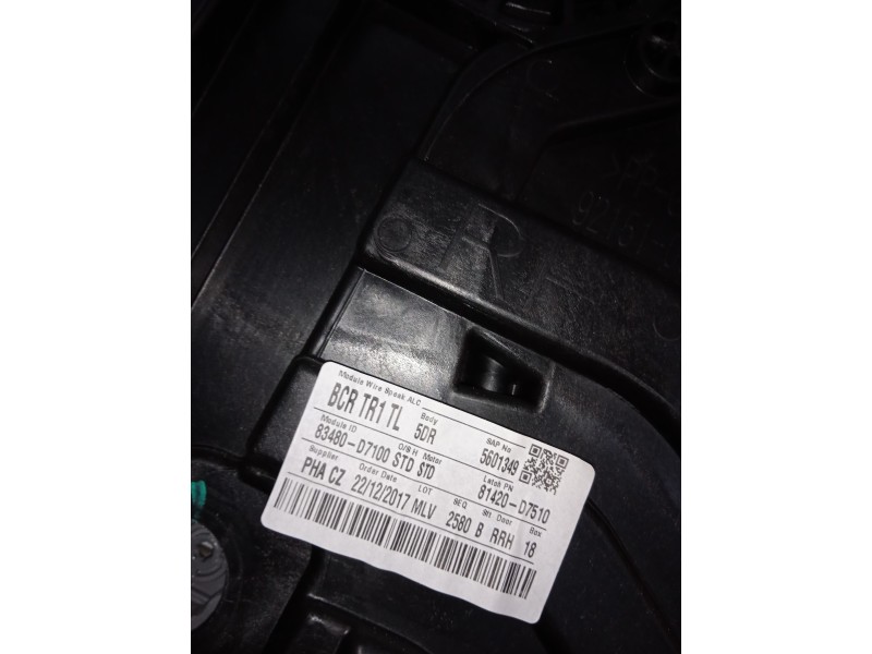 ELEVALUNAS TRASERO DERECHO 83480D7100  - imagen 3