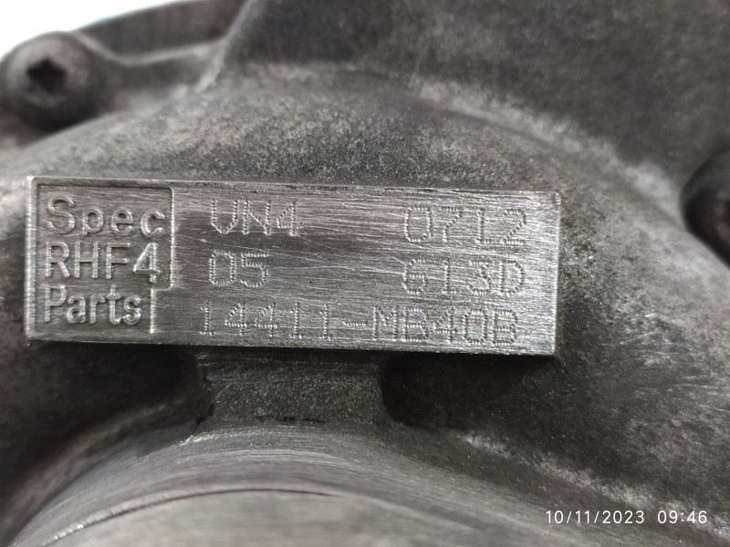 TURBOCOMPRESOR 14411MB40B  - imagen 4