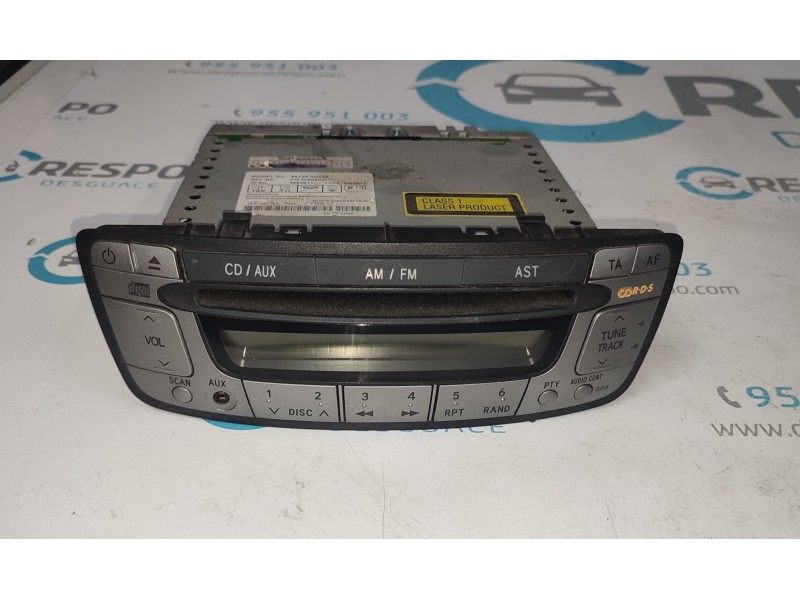 SISTEMA AUDIO / RADIO CD 861200H010  - imagen 1