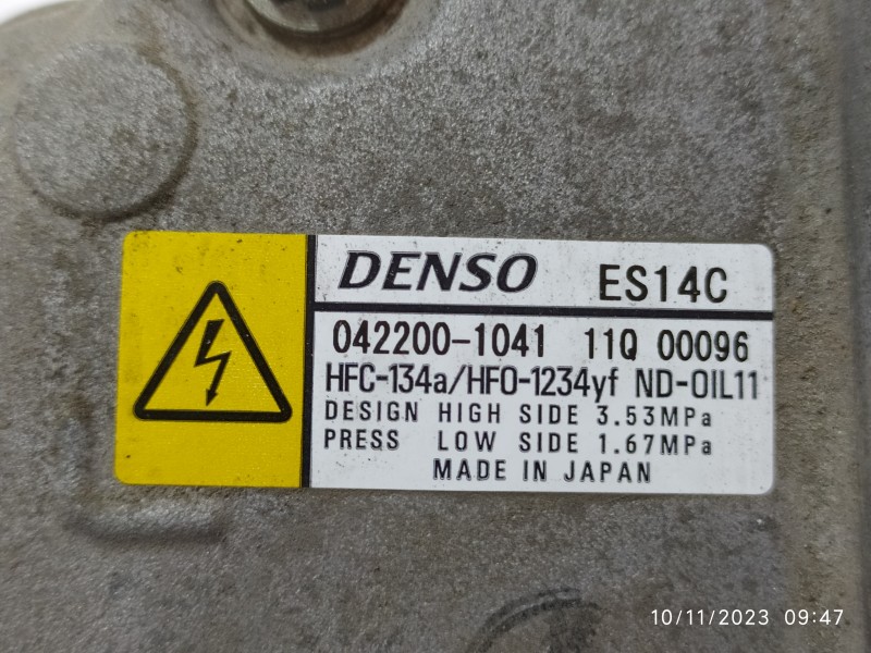 COMPRESOR AIRE ACONDICIONADO 0422001041  - imagen 3