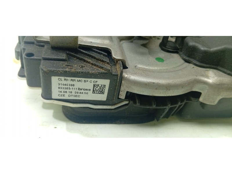 CERRADURA PUERTA TRASERA DERECHA 31440398  - imagen 3