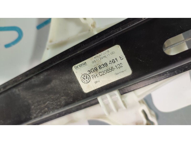 ELEVALUNAS TRASERO IZQUIERDO 3G9836461L  - imagen 2