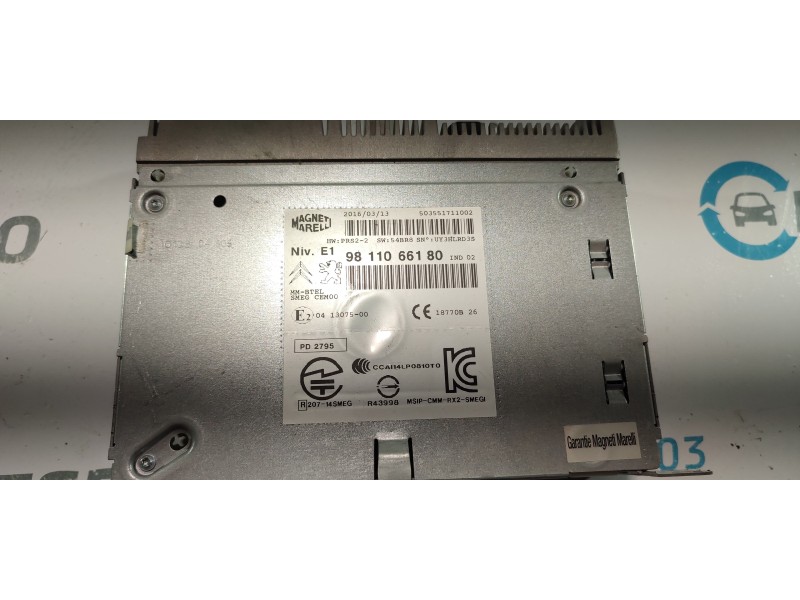 SISTEMA NAVEGACION GPS 9811066180  - imagen 2