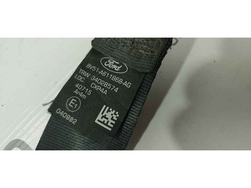 CINTURON SEGURIDAD TRASERO DERECHO 8V51A611B68AG  - imagen 2