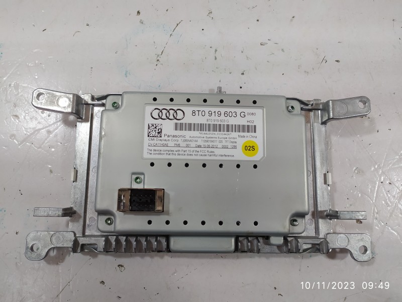PANTALLA MULTIFUNCION 8T0919603G  - imagen 3
