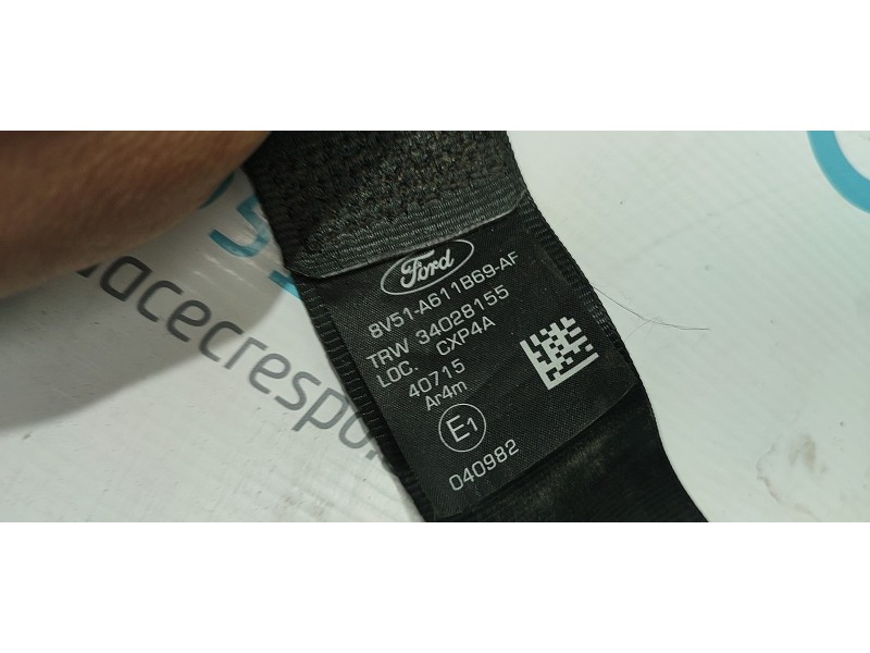 CINTURON SEGURIDAD TRASERO IZQUIERDO 8V51A611B69AF  - imagen 2