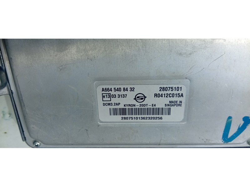 CENTRALITA MOTOR UCE A6645408432  - imagen 2