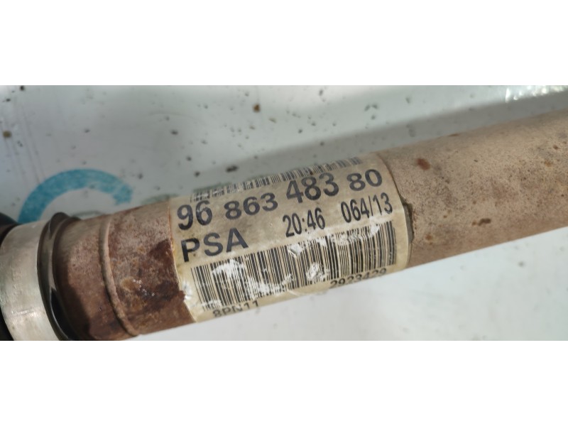 TRANSMISION DELANTERA DERECHA 9686348380  - imagen 2