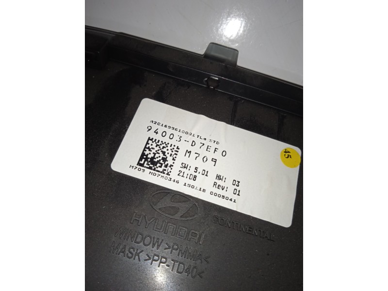 CUADRO INSTRUMENTOS 94003D7EF0  - imagen 2