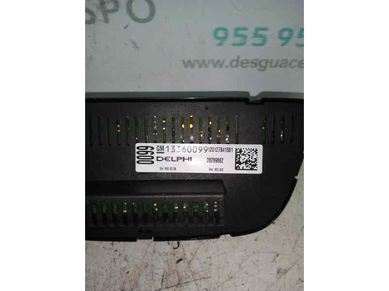 MANDO CLIMATIZADOR 13360099  - imagen 2