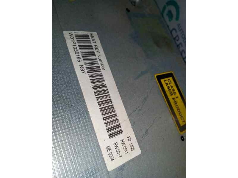 SISTEMA AUDIO / RADIO CD 1P1035186N87  - imagen 3