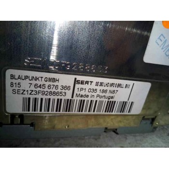 SISTEMA AUDIO / RADIO CD 1P1035186N87  - miniatura 4