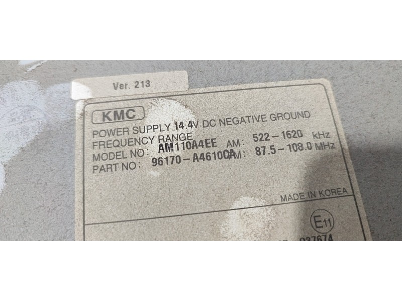 SISTEMA AUDIO / RADIO CD 96170A4610CA  - imagen 3