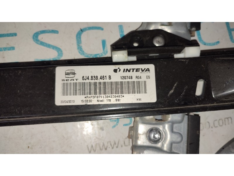 ELEVALUNAS TRASERO IZQUIERDO 6J4839461B  - imagen 2