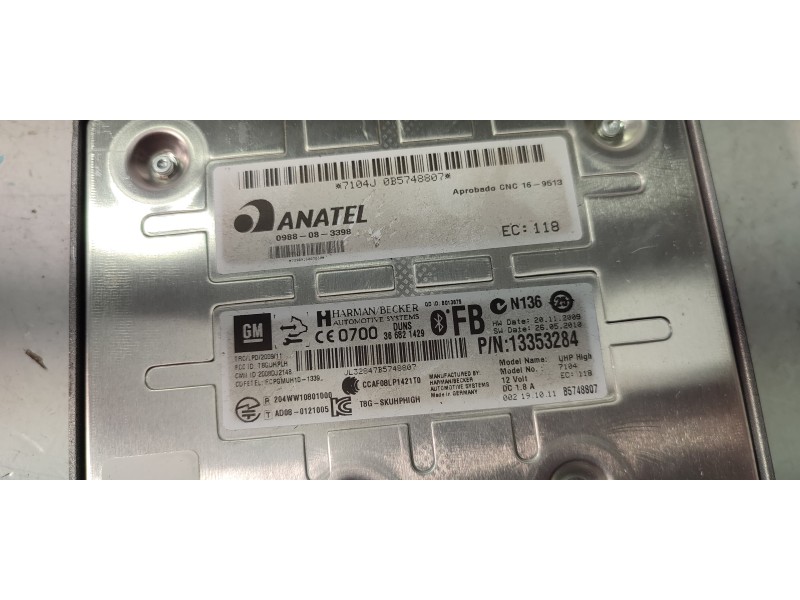 CENTRALITA BLUETOOTH 13353284  - imagen 2