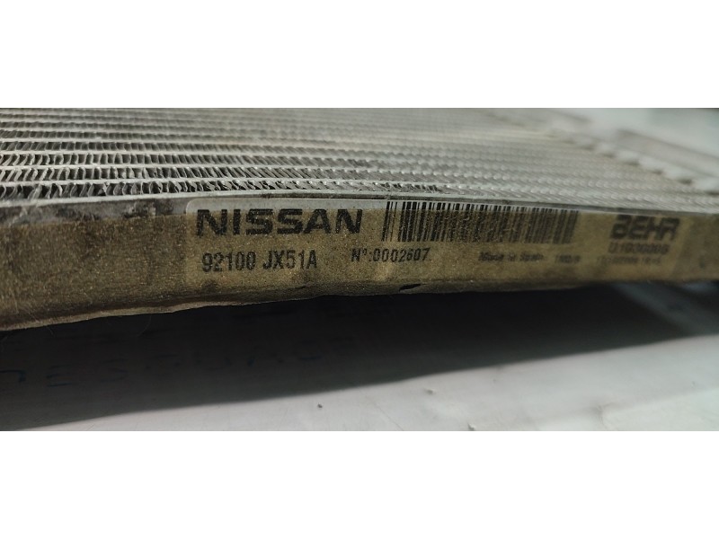 CONDENSADOR / RADIADOR AIRE ACONDICIONADO 92100JX51A  - imagen 2