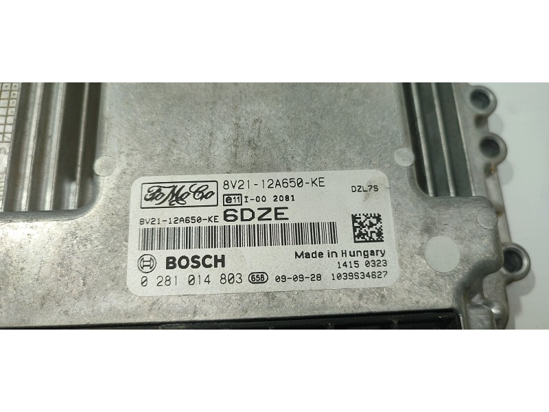 CENTRALITA MOTOR UCE 8V2112A650KE 0281014803  - imagen 2