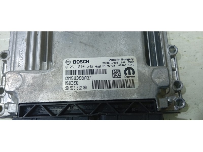 CENTRALITA MOTOR UCE 9851331280 0261S105H6  - imagen 2