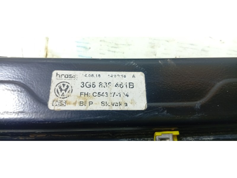 ELEVALUNAS TRASERO IZQUIERDO 3G8839461B  - imagen 2