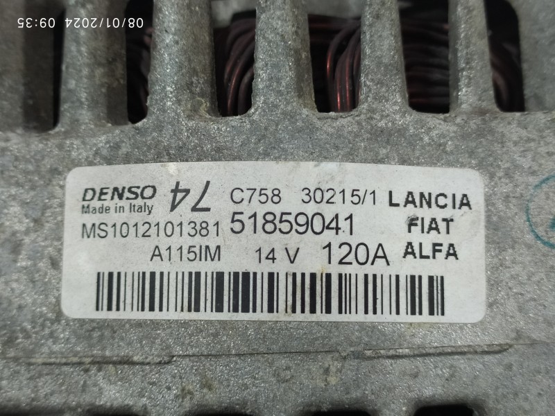 ALTERNADOR 51859041 A115IM  - imagen 5