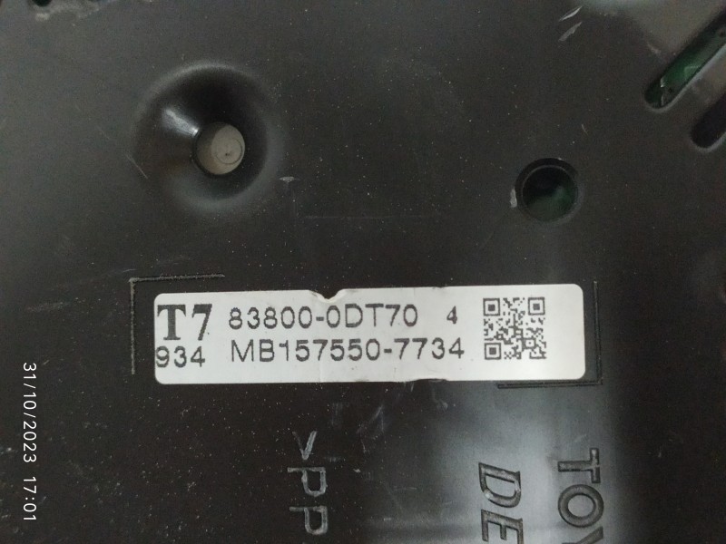 CUADRO INSTRUMENTOS 838000DT70 MB1571507734  - imagen 3