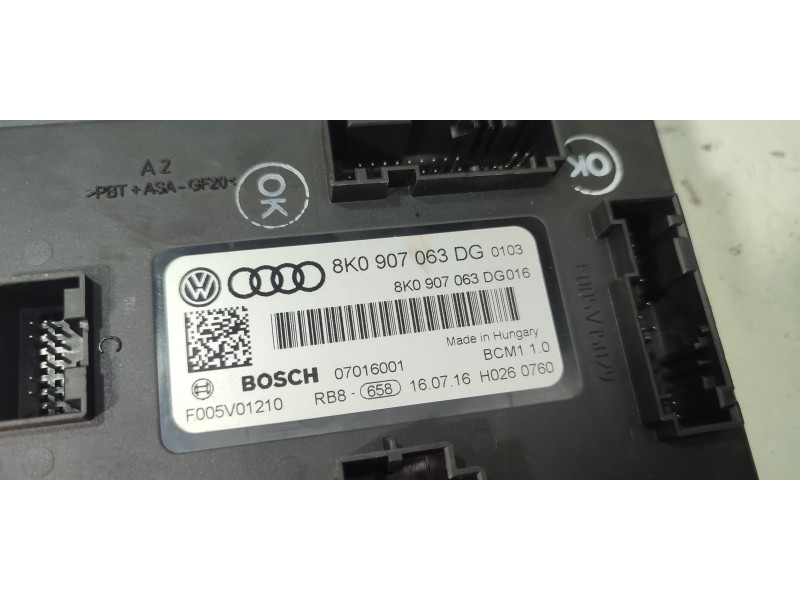 MODULO ELECTRONICO 8K0907063DG  - imagen 2