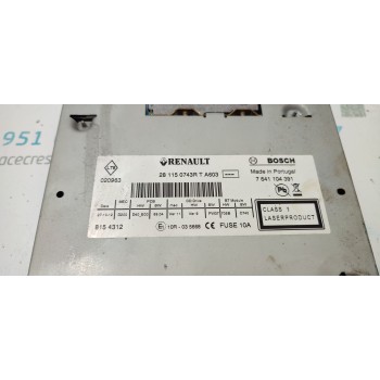 SISTEMA AUDIO / RADIO CD 281150743R  - miniatura 2