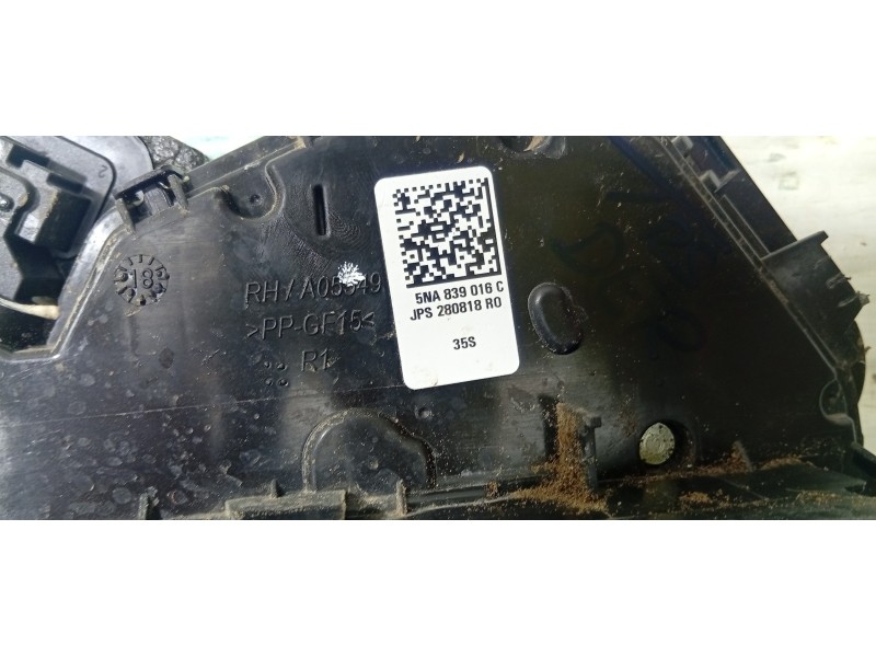 CERRADURA PUERTA TRASERA DERECHA 5NA839016C  - imagen 3