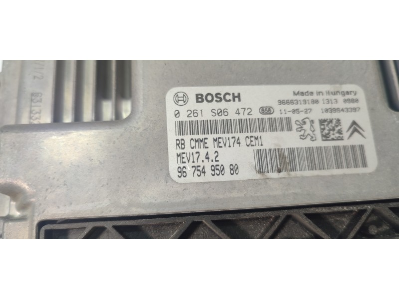 CENTRALITA MOTOR UCE 9675495080 0261S06472  - imagen 2