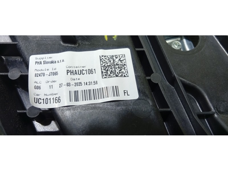 ELEVALUNAS DELANTERO IZQUIERDO 82470J7065  - imagen 3