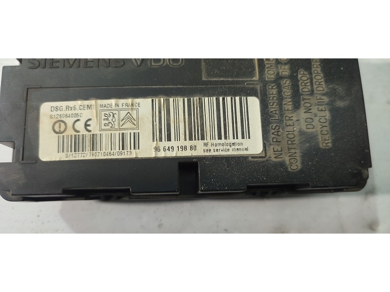 MODULO ELECTRONICO 9664919880  - imagen 2