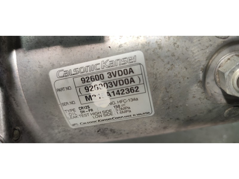 COMPRESOR AIRE ACONDICIONADO 926003VD0A  - imagen 4