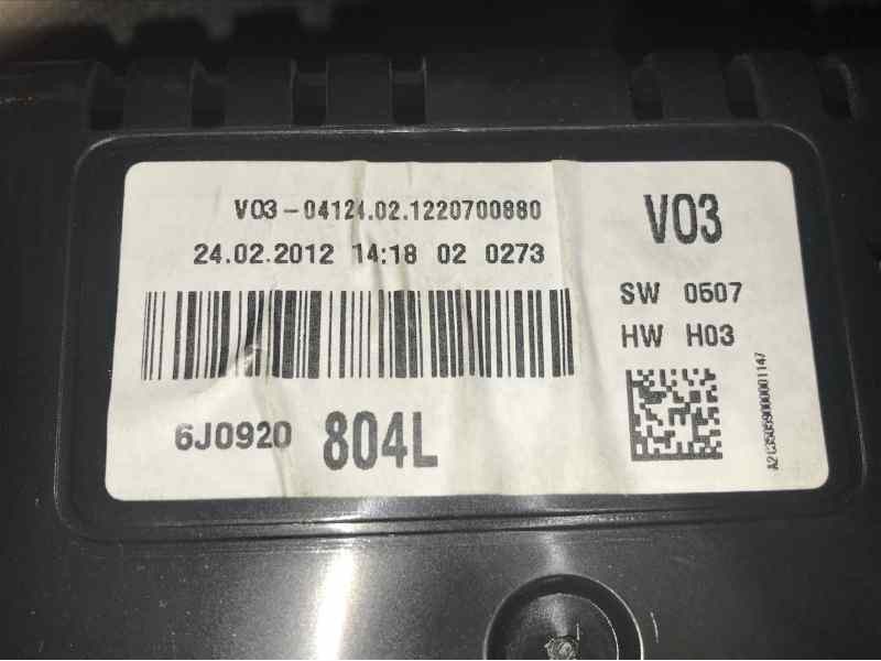 CUADRO INSTRUMENTOS 6J0920804L  - imagen 5