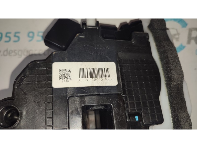 CERRADURA PUERTA DELANTERA DERECHA 81320C8040  - imagen 4