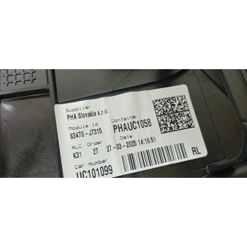 ELEVALUNAS TRASERO IZQUIERDO 83470J7315  - miniatura 3