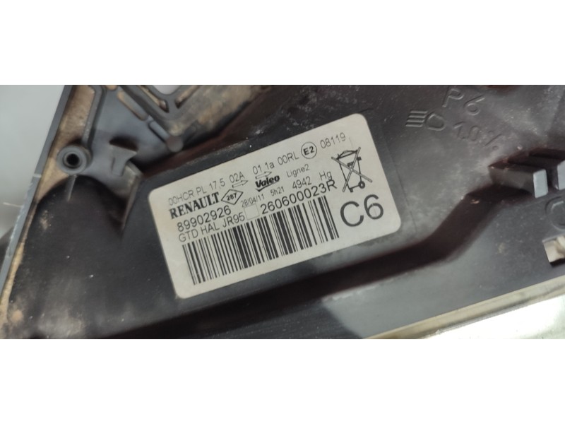 FARO IZQUIERDO 260600023R  - imagen 2