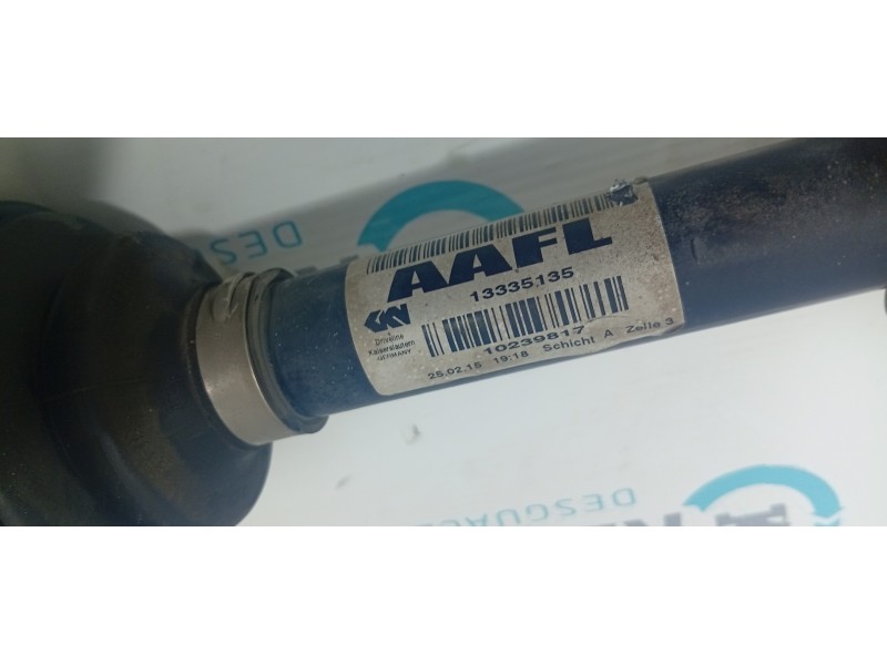 TRANSMISION DELANTERA IZQUIERDA 13335135  - imagen 2