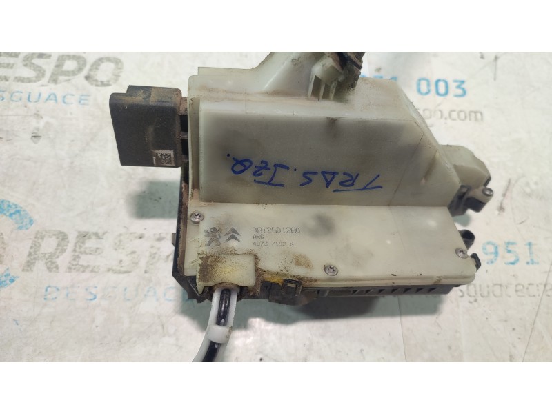 CERRADURA PUERTA TRASERA IZQUIERDA 9812501280  - imagen 3