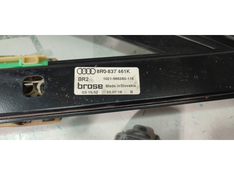 ELEVALUNAS DELANTERO IZQUIERDO 8R0837461K  - imagen 2