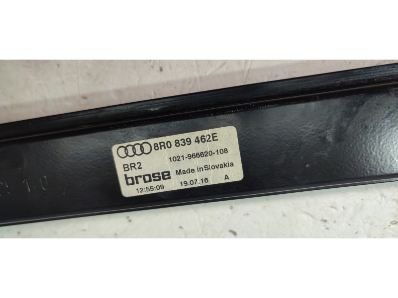 ELEVALUNAS TRASERO DERECHO 8R0839462E  - imagen 2