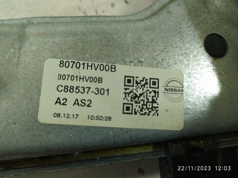 ELEVALUNAS DELANTERO IZQUIERDO 80701HV00B  - imagen 3