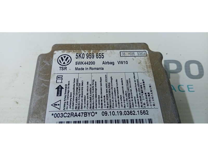 CENTRALITA AIRBAG 5K0959655  - imagen 2
