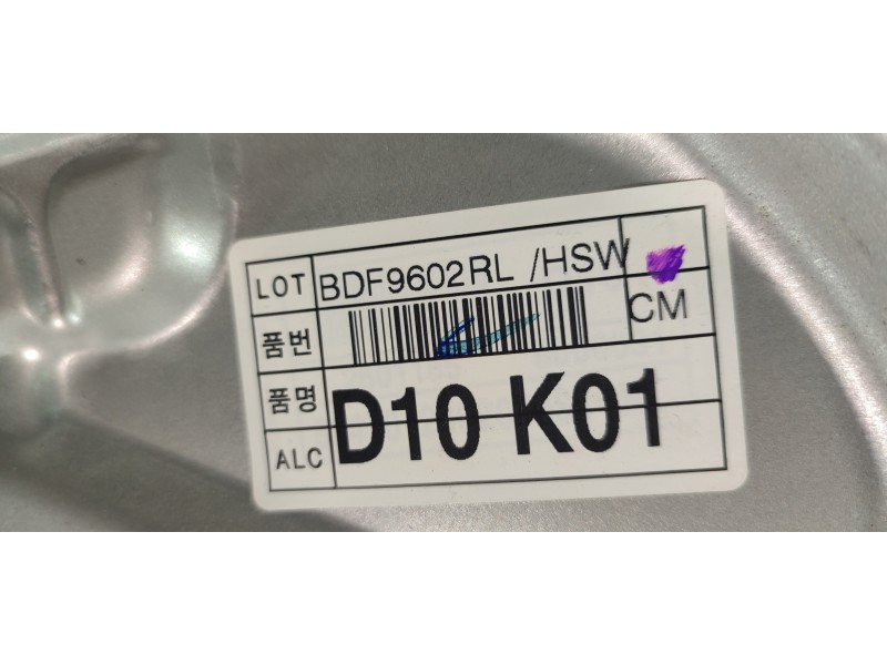 ELEVALUNAS TRASERO IZQUIERDO D10K01  - imagen 2