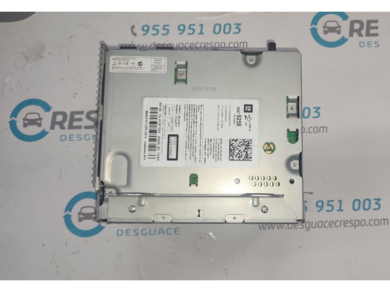 SISTEMA AUDIO / RADIO CD 23479258  - imagen 1