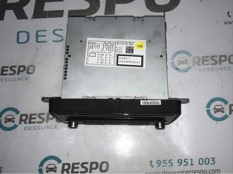 SISTEMA AUDIO / RADIO CD 1K0035186AA  - imagen 3
