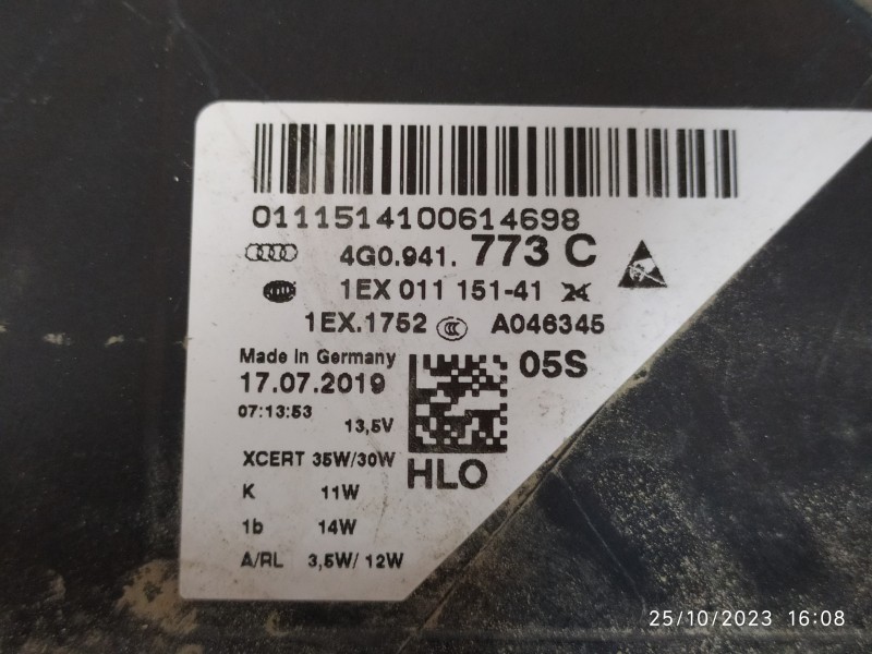 FARO IZQUIERDO 4G0941773C  - imagen 2