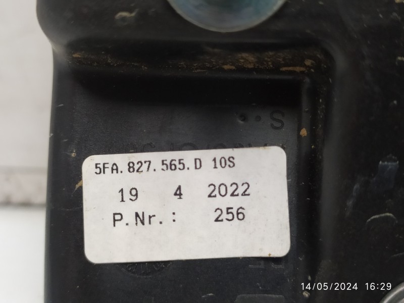 MANETA EXTERIOR PORTON 5FA827565D  - imagen 3